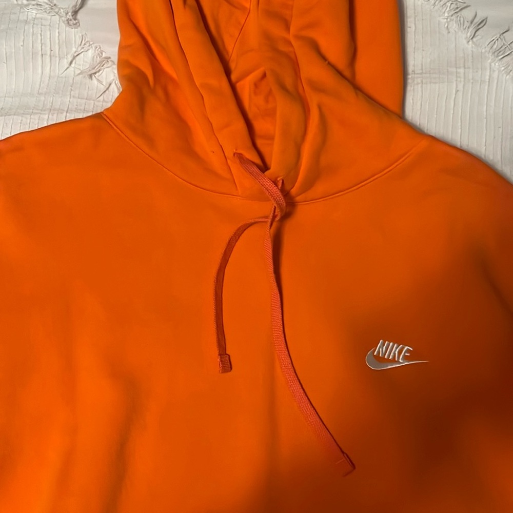 Orange Nike Hoodie